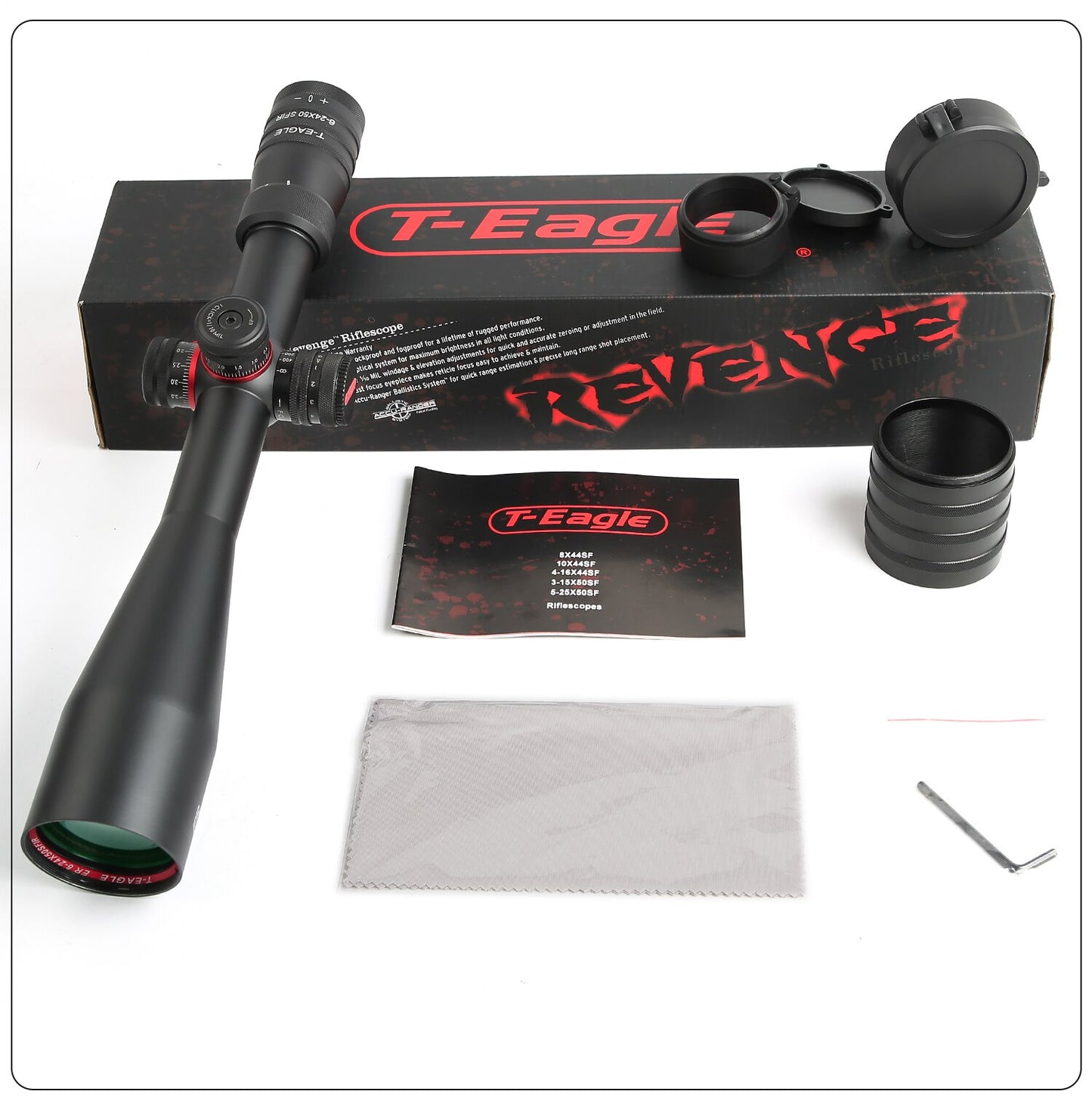 T-Eagle ER 6-24x50 SFIR || T-Eagle Riflescope online price in Pakistan - Crossfire.Pk