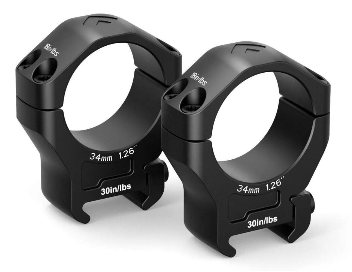 Arken Optics Halo Scope Rings Precision 34mm Picatinny || Arken Optics Picatinny mounts in Pakistan - Crossfire.Pk