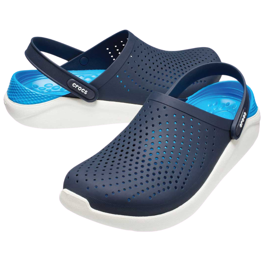 Navy Blue and Sea Blue CROCS LITERIDE CLOGS in Pakistan - Crossfire.Pk