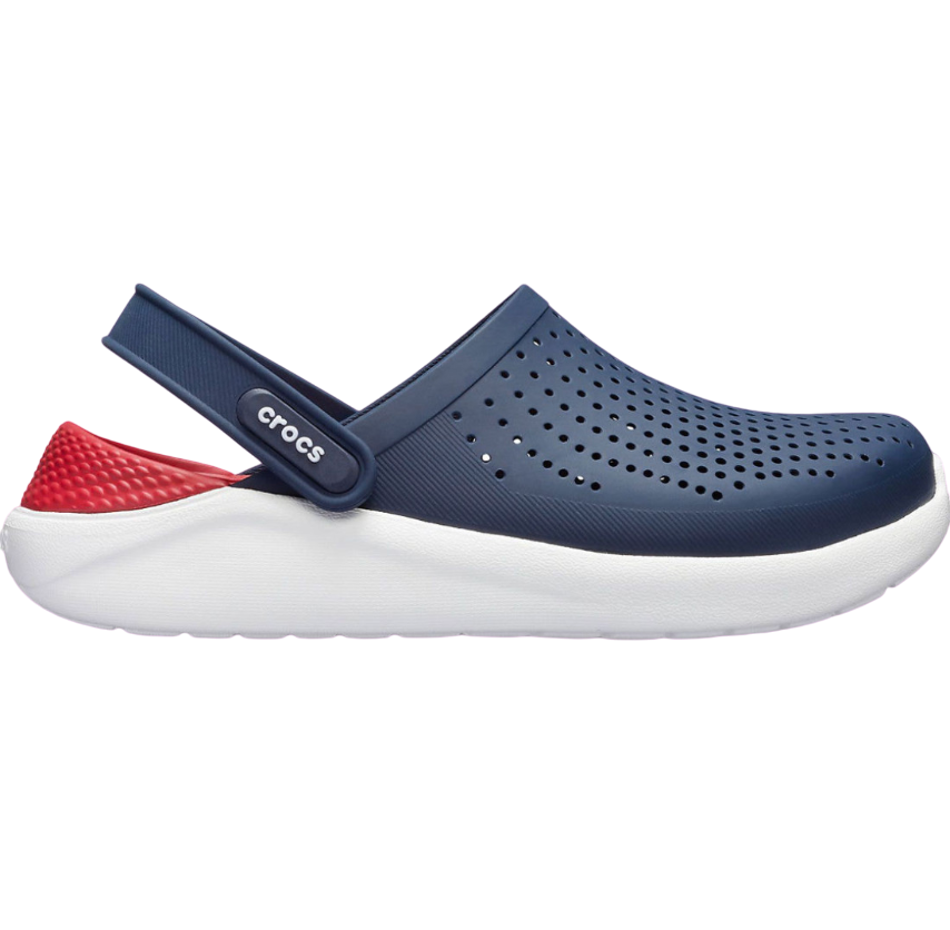 CROCS LITERIDE CLOGS Navy Blue and Red || Orignal Crocs in Pakistan - Crossfire.Pk