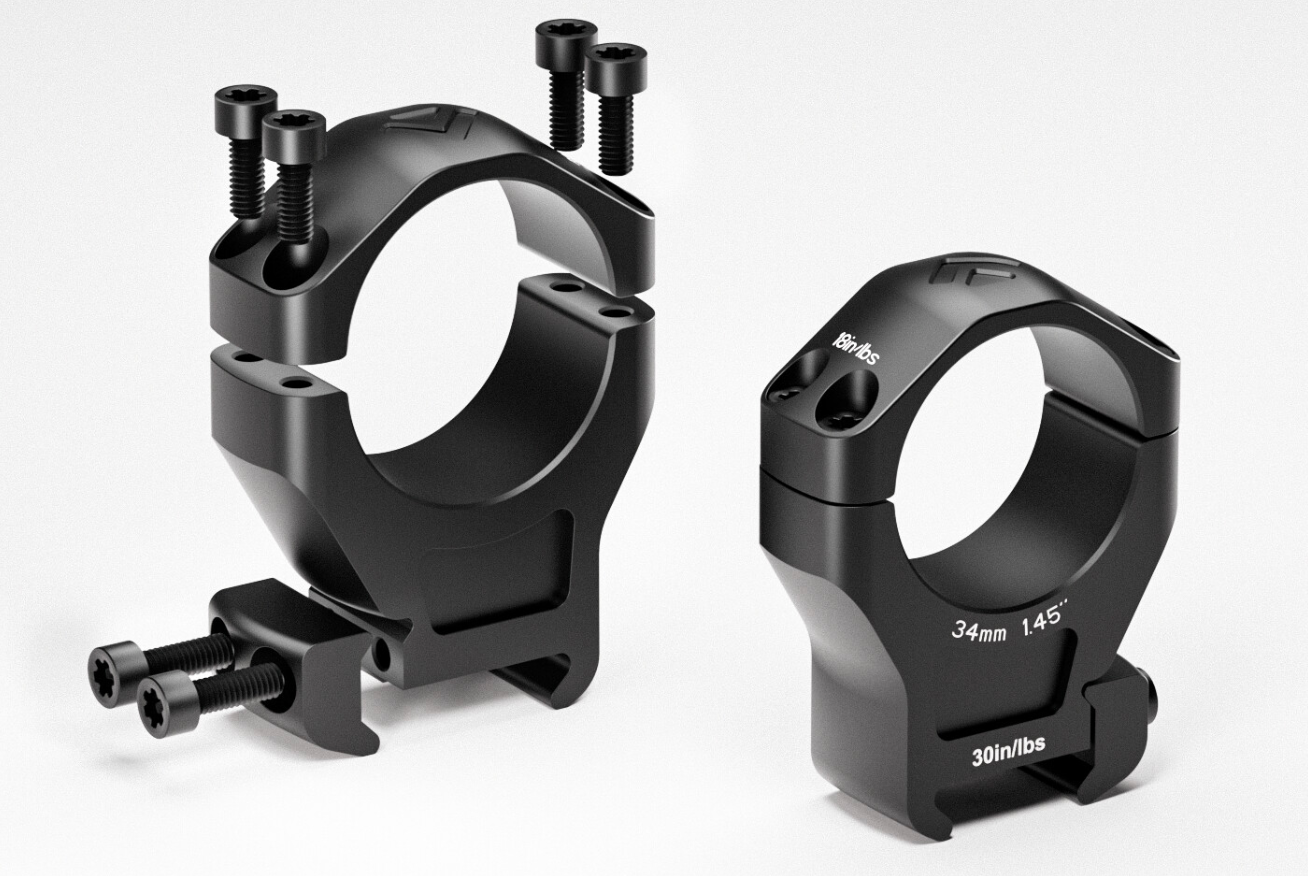 Arken Optics Halo Scope Rings Precision 34mm Picatinny || Arken Optics Picatinny mounts in Pakistan - Crossfire.Pk