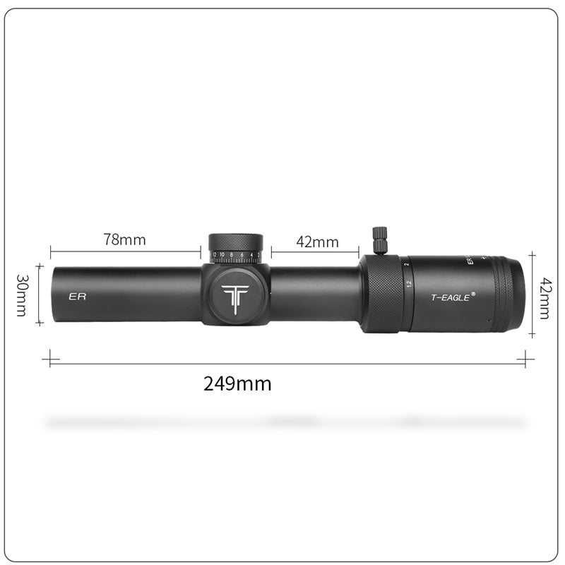 T-EAGLE ER1.2-6x24IR HK Reticle || PCP Riflescope Online Price in Pakistan - Crossfire.Pk