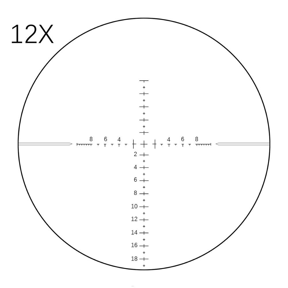 T-EAGLE SCOPE MR 3-12x42 FFP IR || T eagle scopes in Pakistan - Crossfire.Pk