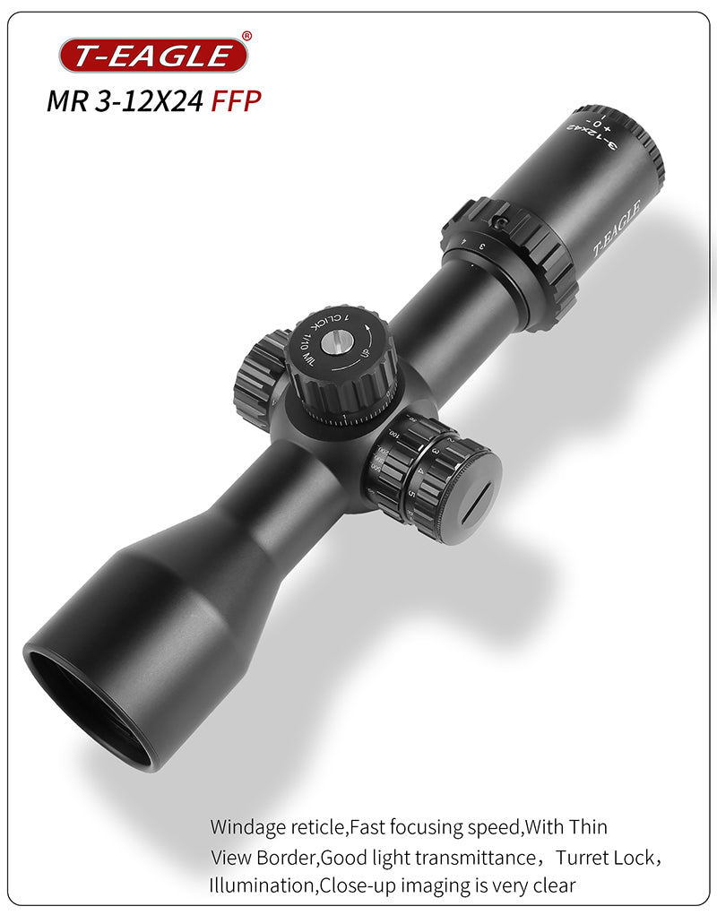 T-EAGLE SCOPE MR 3-12x42 FFP IR || T eagle scopes in Pakistan - Crossfire.Pk