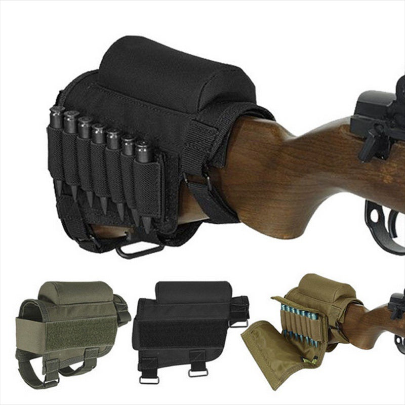 Detachable Gun Covers Rifle Cheek Rest Pouch with Adjustable Gun Holster and Bullet Stock Bags in Pakistan - Crossfire.Pk