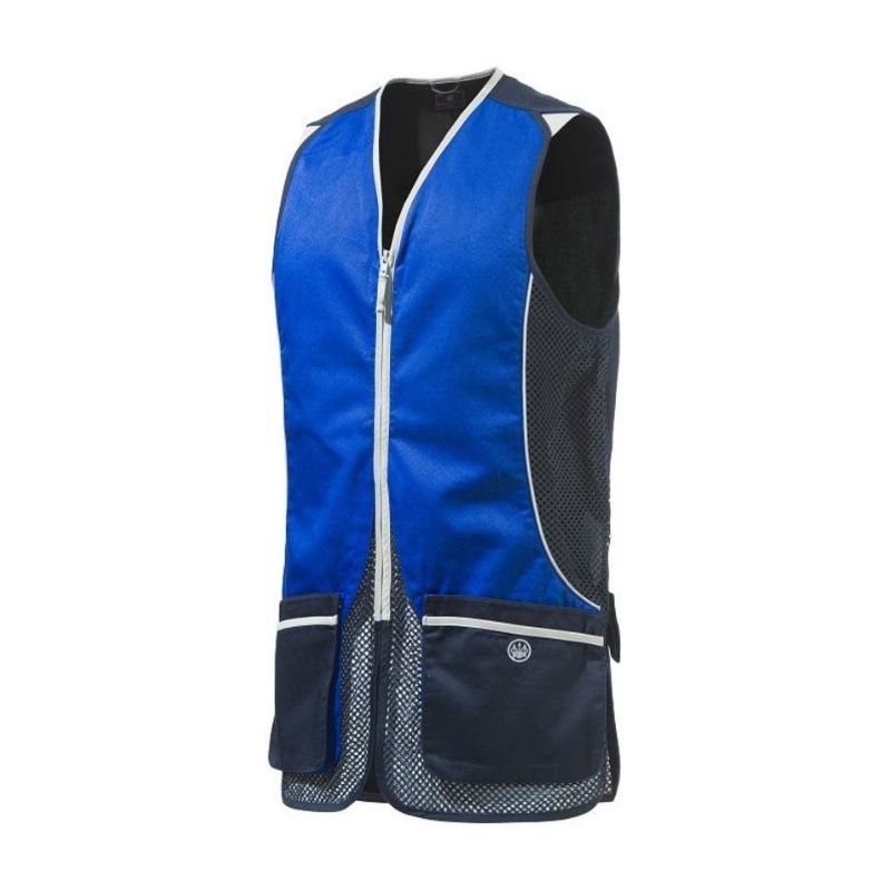 Blue and Navy GT31 Beretta Silver Pigeon Shooting Skeet Vest in Pakistan - Crossfire.Pk