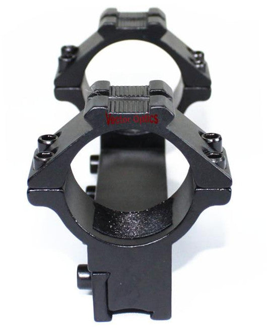 Vector Optics Double Rings with Top Picatinny Rail for 30mm One-Piece Dovetail Rifle Scope Mount in Pakistan - Crossfire.Pk