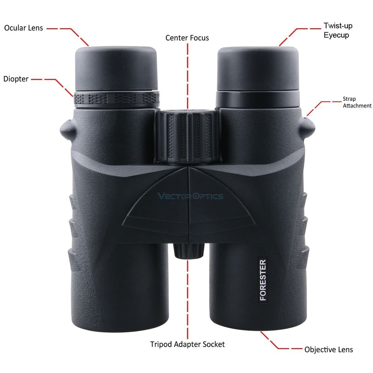 Forester Binocular 8X42 of Vector Optics || Longe Range Binoculars in Pakistan - Crossfire.Pk