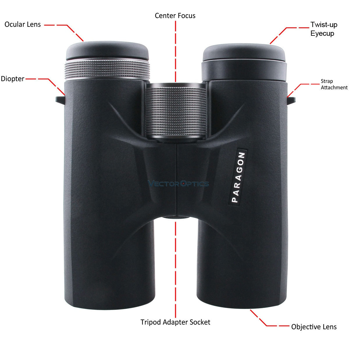 Vector Optics Paragon 10X42 Binoculars || Long Range Binoculars Online price in Pakistan - Crossfire.Pk