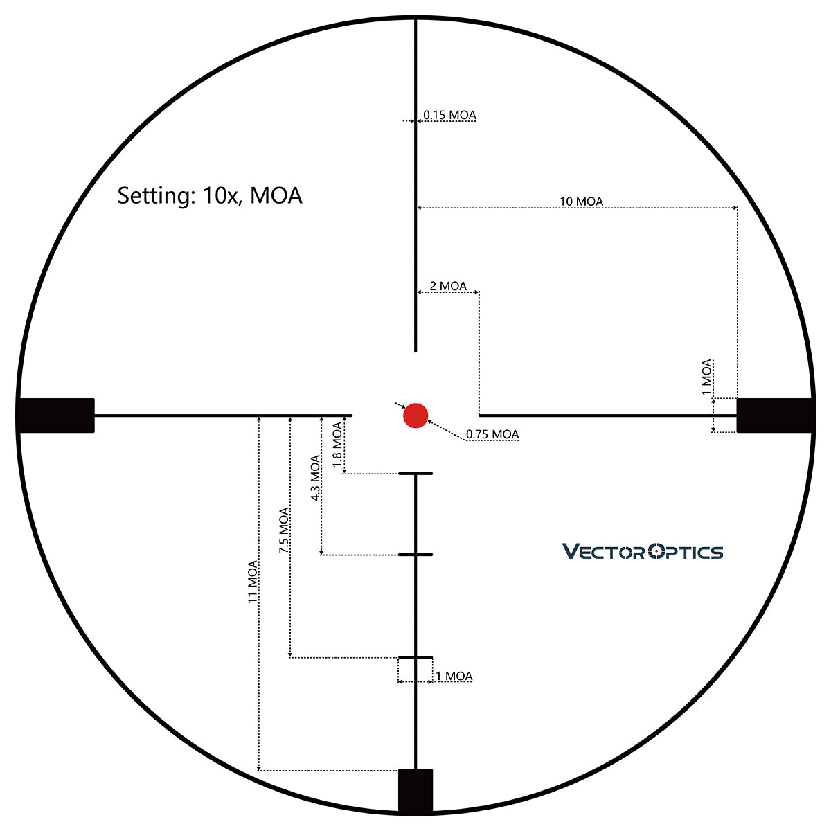 BDC Reticle Tested for Vector Optics Hugo 4-16x44 GT Riflescope || Vector Optics Scopes Online price in Pakistan - Crossfire.Pk