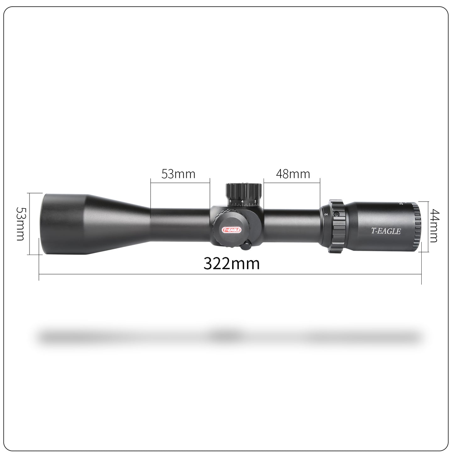 T-EAGLE MR 2-20X44 SFIR SFP || T eagle Scopes online price in Pakistan - Crossfire.Pk