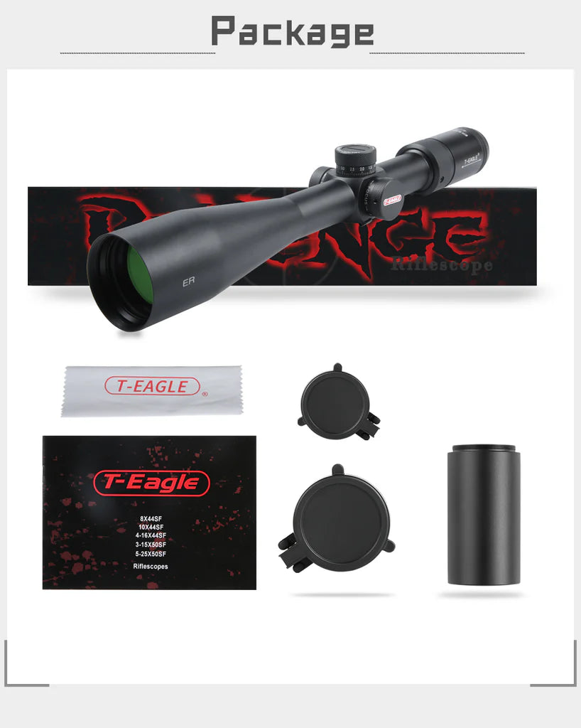 T-Eagle ER 6-24x50 SF FFP || Best Airgun Scopes Online price in Pakistan - Crossfire.Pk