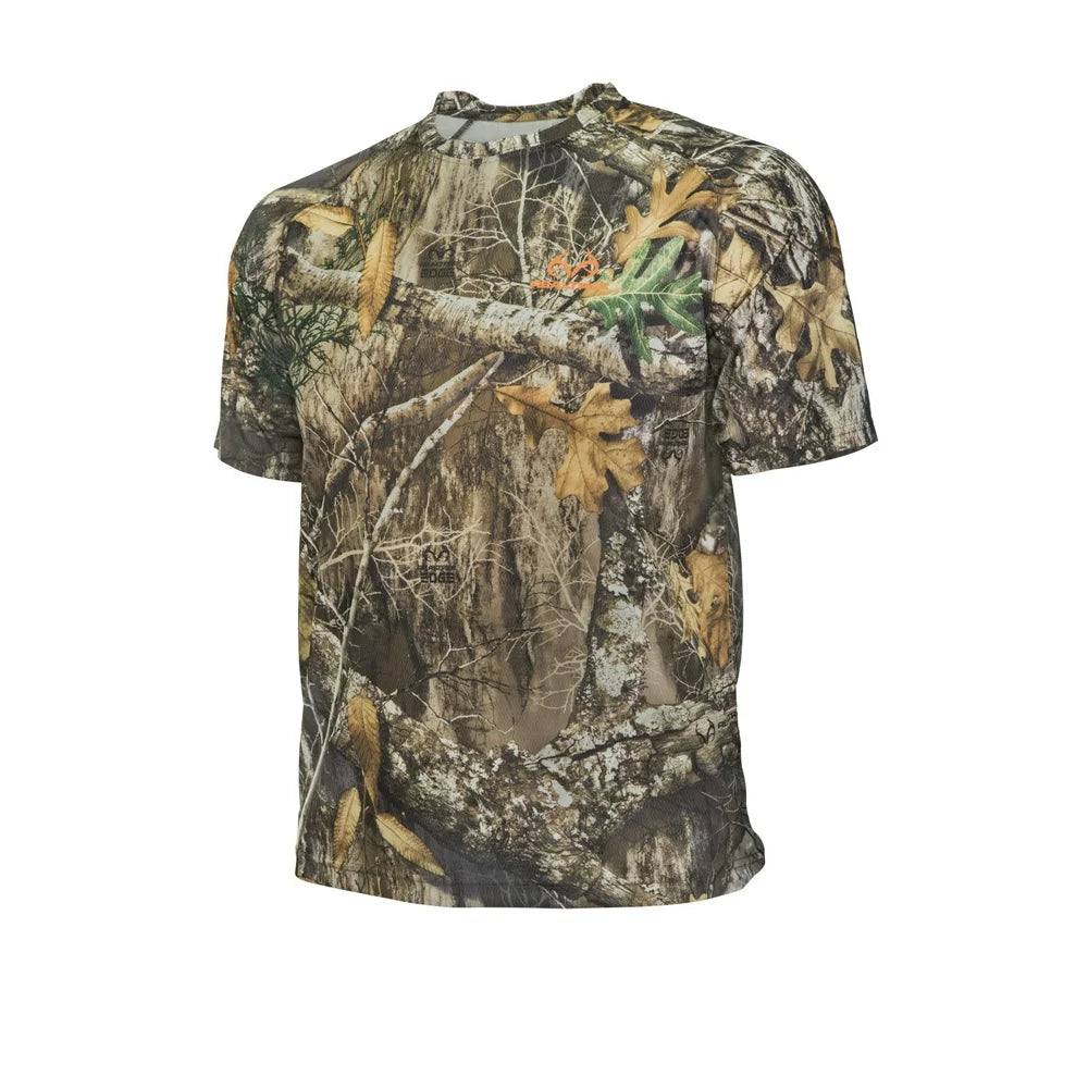 Camouflage Half-Sleeve Hunting T-Shirt with Realtree Patterns Price in Pakistan - Crossfire.Pk