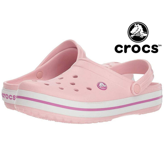 UNISEX PEARL PINK CROCS SHOES CLOGS || Crocs For Girls - Crossfire.Pk