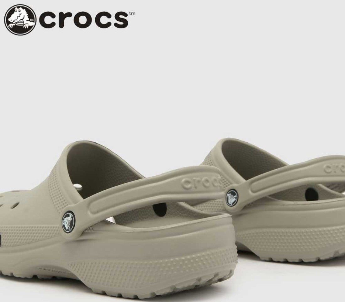 Comfortable Unisex Crocs Classic Clog Latte Lite || Crocs For Men and Women - Crossfire.Pk