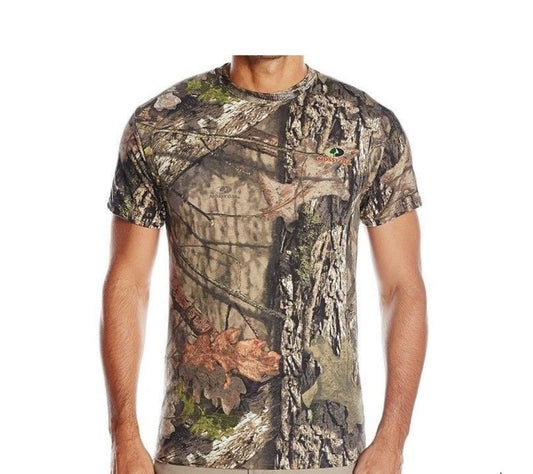 Mossy Oak Break-up Camo Short-Sleeved Crew T-Shirts for Hunting || Crossfire.Pk - Crossfire.Pk