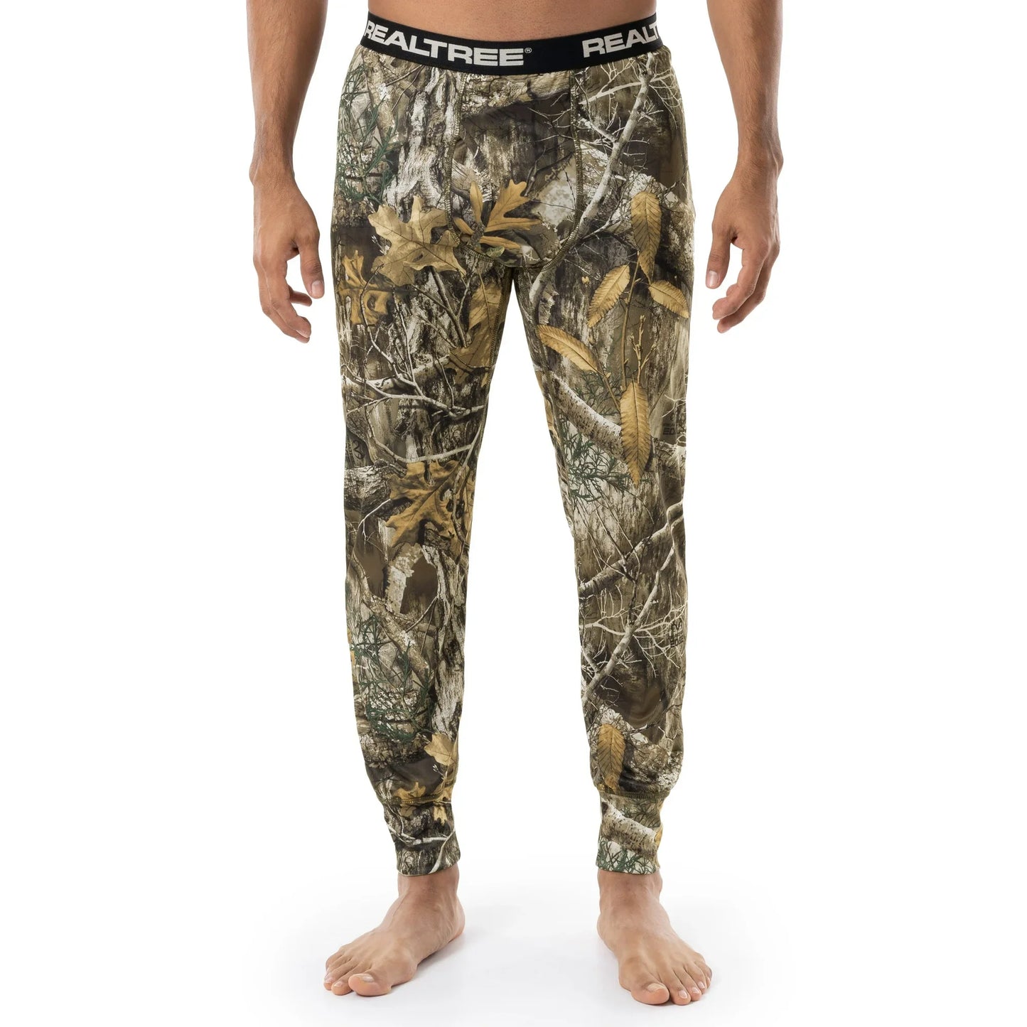 Realtree Men's Performance Baselayer Thermal Bottom - Crossfire.Pk