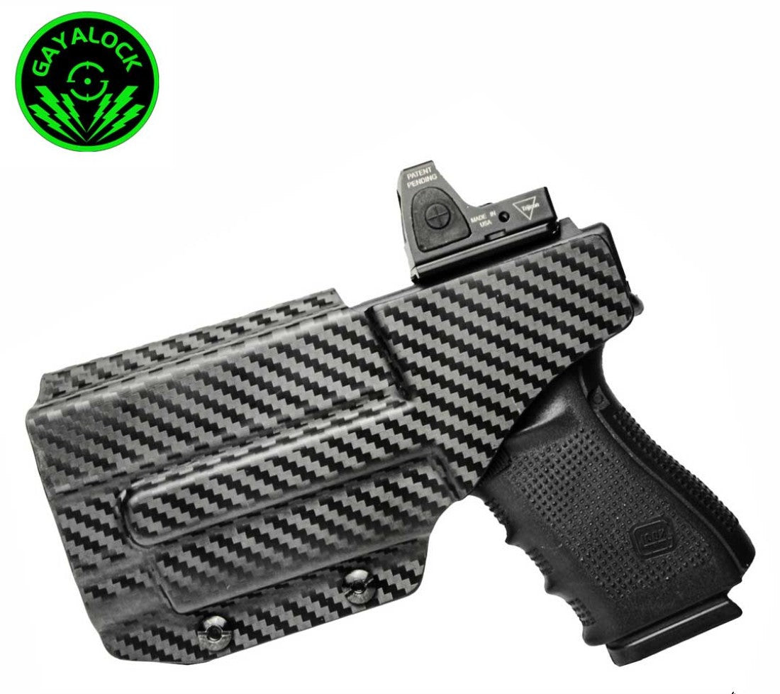 Gayalock IWB Kydex Holster with Olight Baldr Mini Gunlight Fits Glock 19/23/32/44/45 Price in Pakistan - Crossfire.Pk