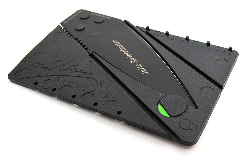 Folding knife Sinclair credit card Knife Price in Pakistan || Crossfire.Pk - Crossfire.Pk