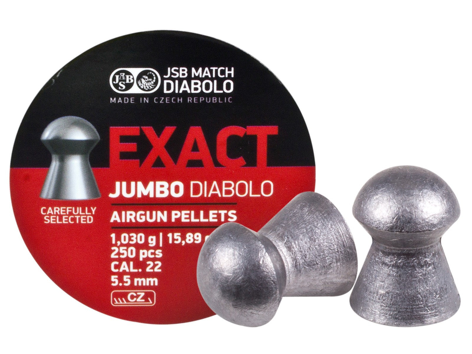 JSB 15.89 Grain Exact Jumbo Express .22 Cal || JSB Diabolo Pellets - Crossfire.Pk