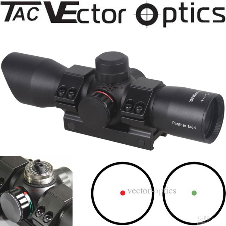 Vector Optics Panther 1X34 Red and Green Dot Sight for Rifle & Gun Online price in Pakistan || Crossfire.Pk - Crossfire.Pk