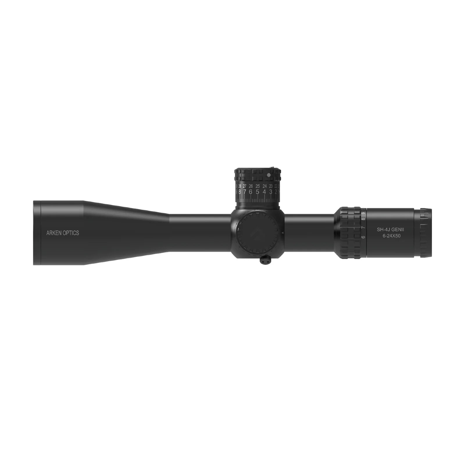 Arken Optics SH-4J 6-24X50 FFP Illuminated Reticle with Zero Stop 34mm Tube || Arken Scopes in Pakistan - Crossfire.Pk